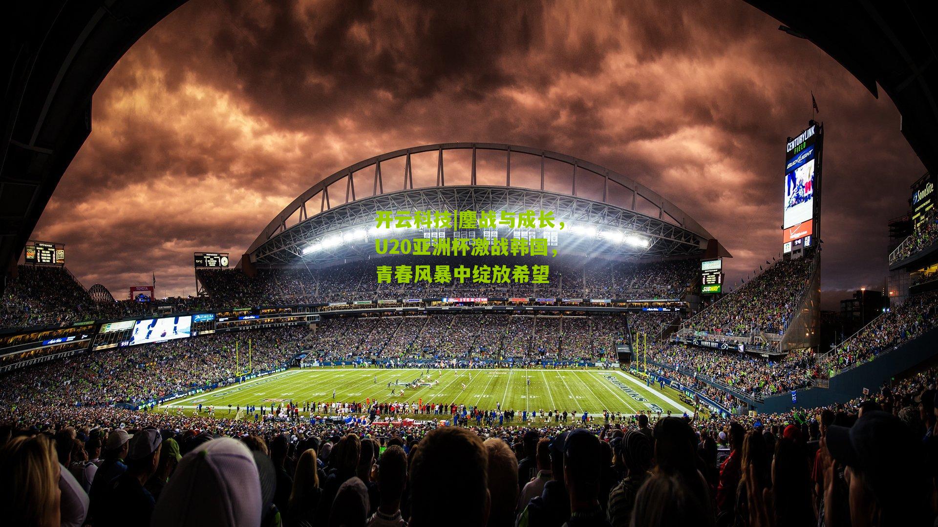 开云科技|鏖战与成长，U20亚洲杯激战韩国，青春风暴中绽放希望